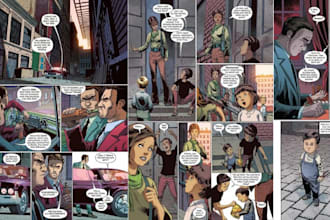 do comic book illustration, graphic novel comic, nsfw comic strip, nsfw artist