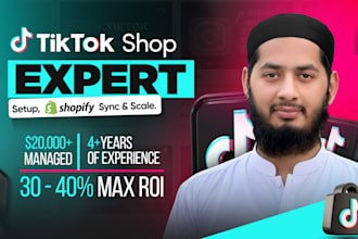 setup your tiktok shop and integrate shopify