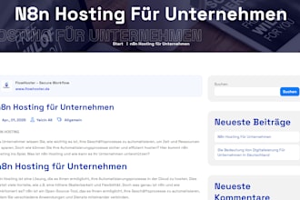 set up an automated daily blog writing system with n8n and wordpress