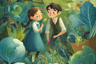 illustrate children story book illustration, picture book