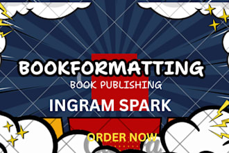 do book formatting, ingram spark , book publishing