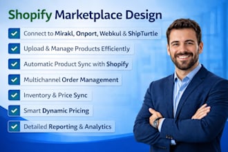 develop shopify upload product via mirakl onport webkul shipturtle marketplace