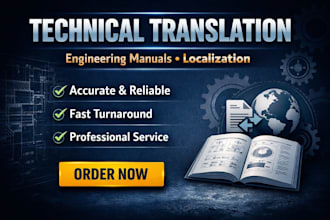 translate mechanical engineering documents technical manuals app localization