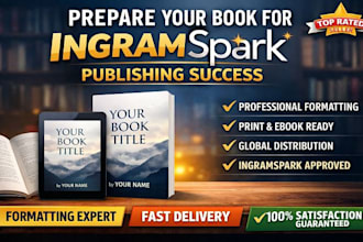 upload and publish your book on ingramspark