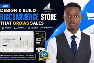 design, develop and customize bigcommerce website