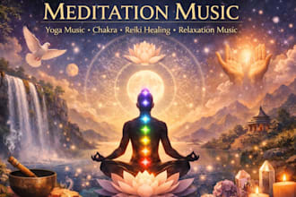 compose meditation music yoga music chakra reiki healing relaxation music