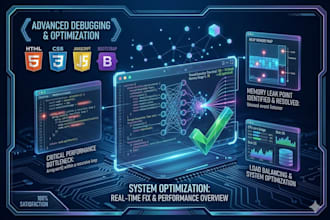 fix HTML CSS bugs or responsive issues
