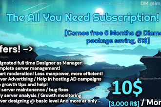 manage your discord server
