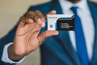 design modern and professional business card for your brand