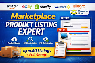 do amazon allegro zalando cdiscount mercado libre marketplace product listing