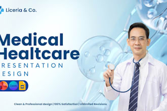 design medical presentation, nursing healthcare pharmaceutical powerpoint design