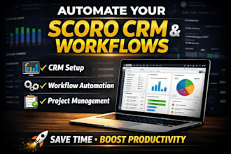 automate your scoro CRM and workflows