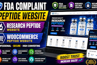 fda complaint peptide website research peptide woocommerce peptide website
