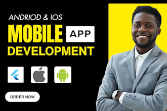 do mobile app development, ios app and andriod development using flutter