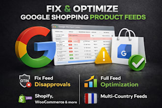 optimize product feed for google merchant center fix product errors