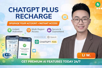 provide instant chatgpt plus premium subscription upgrade