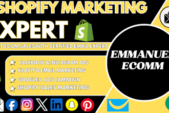 increase shopify sales marketing  shopify seo shopify facebook ads online stores