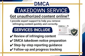 remove stolen content with expert cms and dmca takedowns