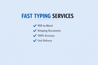 retype scanned documents and convert PDF to word