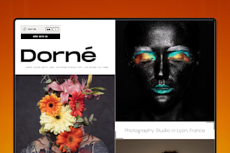 design a framer landing page