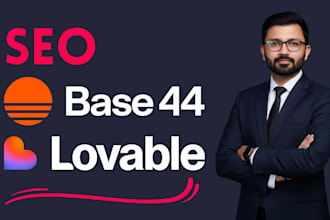 do seo of base44 or lovable websites to rank on google