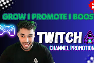 promote your twitch live stream to boost live viewers