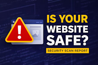 scan your website for vulnerabilities and security risks