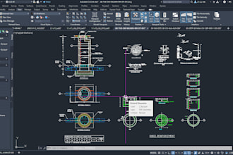 create professional auto cad architectural and structural drawings