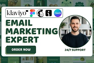 canva newsletter figma email to klaviyo mailchimp omnisend email template