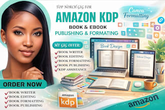 design and format book interior, canva formatting, book design