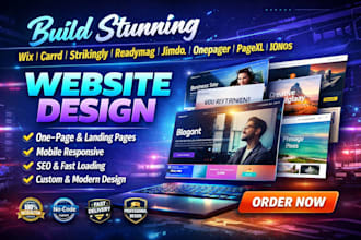 build strikingly wix carrd readymag jimdo onepager pagexl ionos website design
