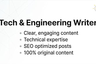 clear and engaging technology and engineering blog posts
