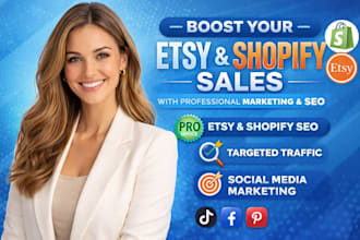 promote etsy shop shopify store etsy seo shopify promotion to boost sales