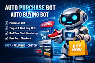 do auto checkout bot auto buying bot pokemon bot walmart bot shopping bot