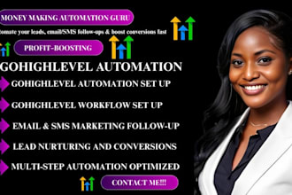 set up gohighlevel automation workflow with gohighlevel email sms followup