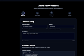 build a full stack web app and solana smart contract