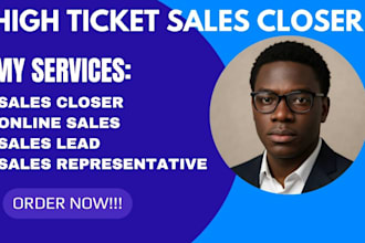 do sales closer sales representatives lead generation sdr high ticket sales