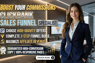 build a high converting sales funnel for clickbank affiliate marketing