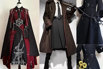 sew custom cosplay costume fabric cosplay cloth design anime cosplay creation