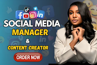 social media marketing manager social media manager social media content creator