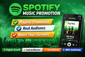 do spotify music pr0motion and playlist pr0motion