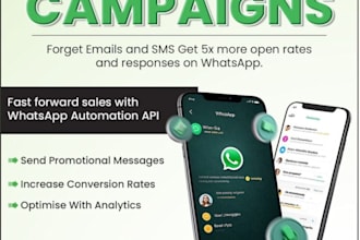 expertly setup whatsapp cloud API, verify meta business, setup wati automation