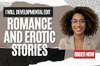 developmental edit romantasy, cozy mystery, line edit sci fi romance novel