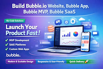 build bubble io website bubble app bubble mvp bubble saas