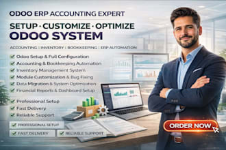 setup do odoo accounting, inventory, bookkeeping customize your odoo erp system