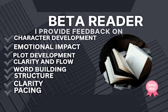 provide detailed beta reading and manuscript critique