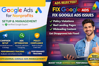 fix google ads disapproval gbp profile setup account reactivate gmc suspension