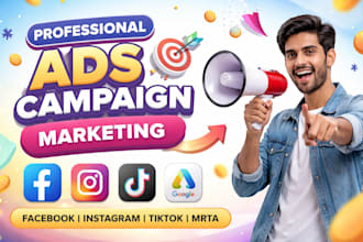 setup facebook ads campaign, instagram ads meta marketing, fb ads campaign