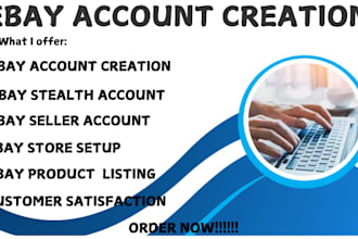 create unsuspended ebay account for any country, setup ebay seller account
