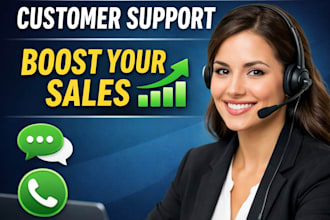 be your professional sales representative and customer support agent